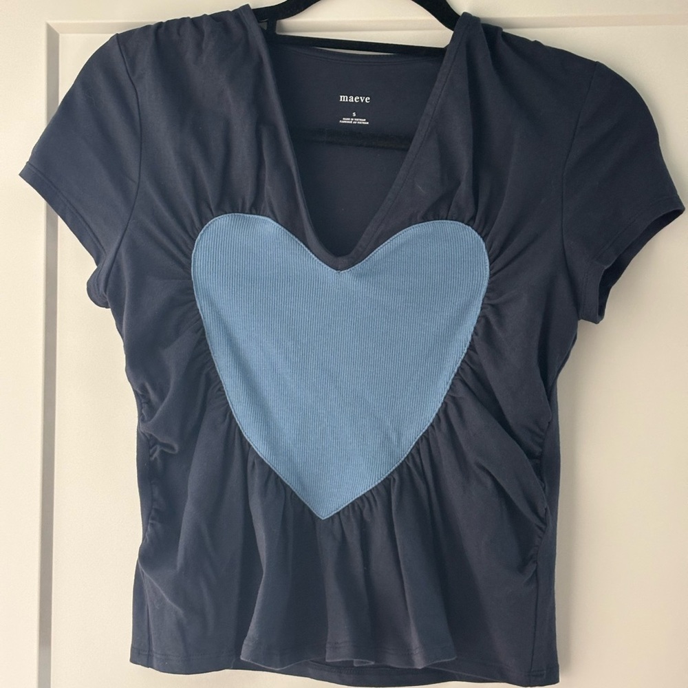 Maeve Cap Sleeve Tee